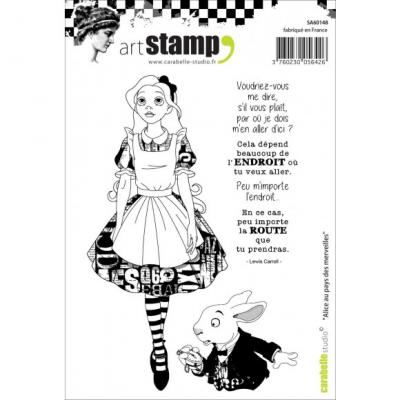 Carabelle Studio Cling stamps - alice au pays des merveilles